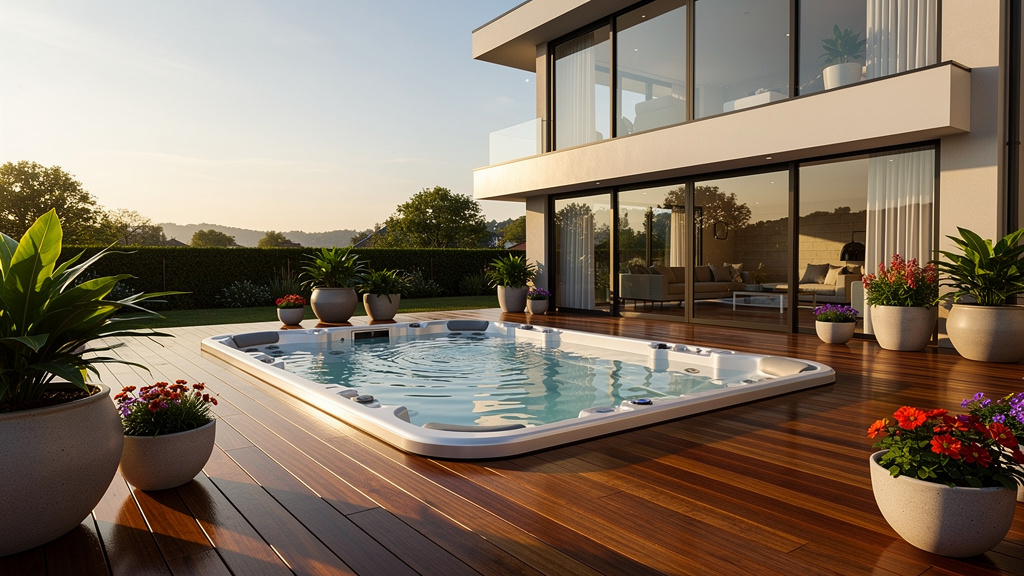 Investir dans un spa rigide pour valoriser votre bien immobilier