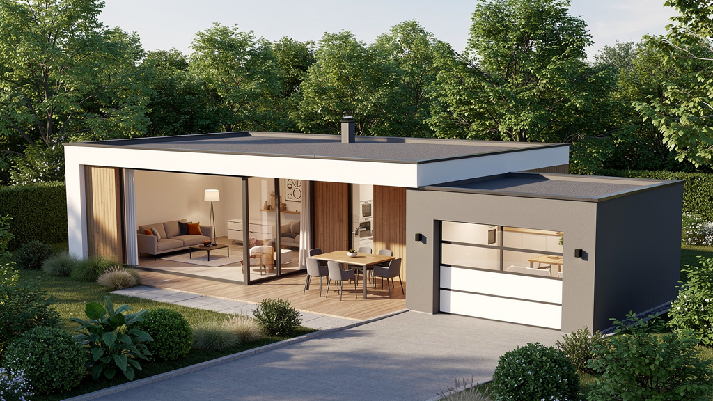 Créer votre plan de maison 100m2 avec garage en 5 étapes